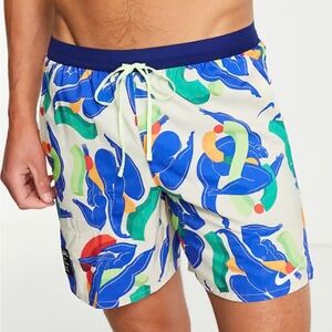 Nike ASOS Running Flex Dri-FIT Pattered Drawstring Shorts